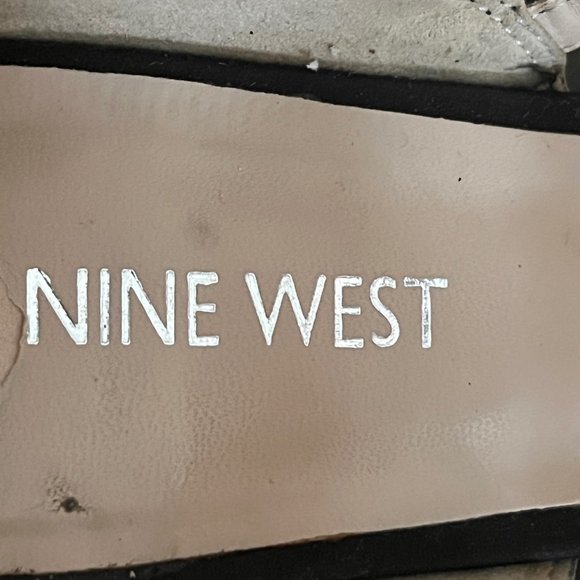 Nine West Gladiator Cage Ankle Booties - Black - 8M - Picture 5 of 6